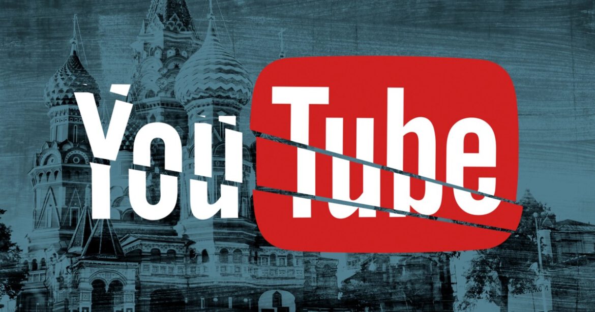 Youtube რუსულ სახელმწიფო არხებზე წვდომას მთელ მსოფლიოში ზღუდავს
